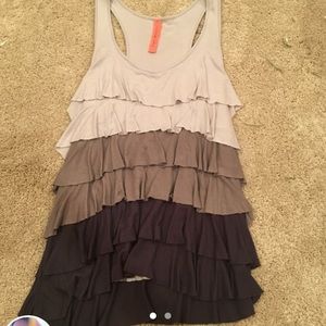 Ruffled Tank Top